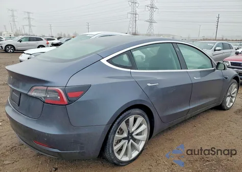 2019 Tesla Model 3 из США, поврежденный, VIN 5YJ3E1EA3KF417252
